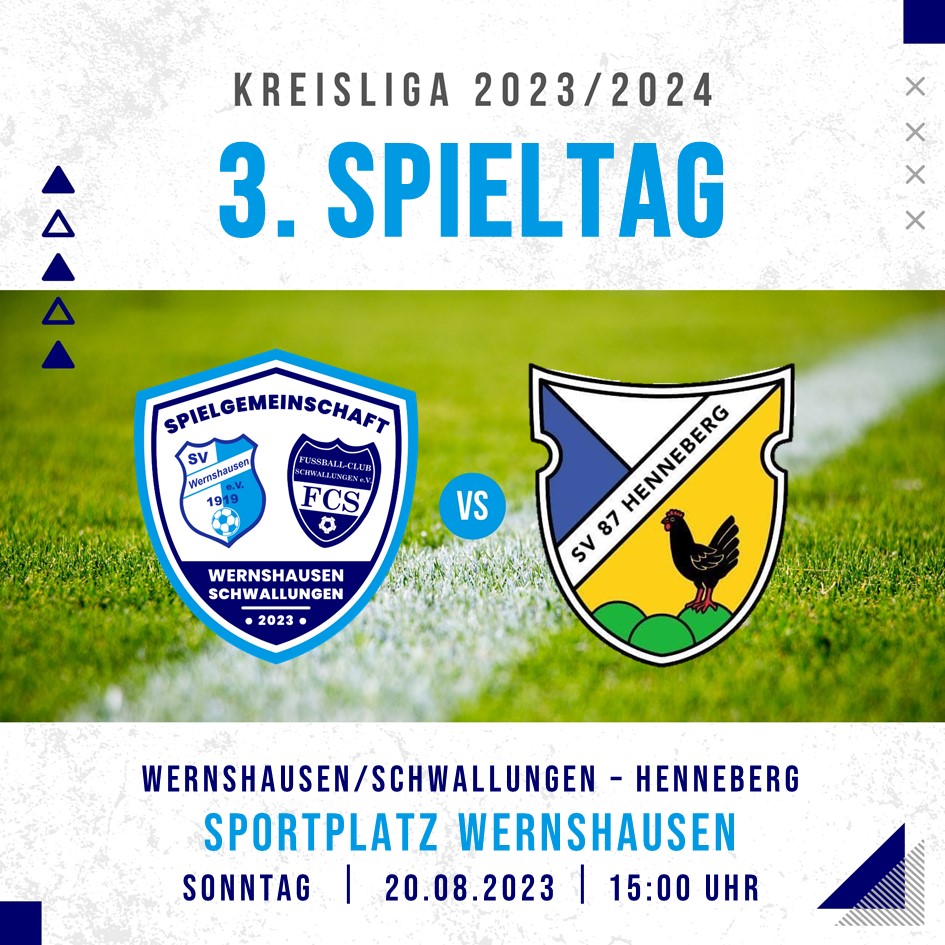 3.Spieltag Kreisliga Rhön-Rennsteig 2023/2024
