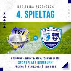 4.Spieltag Kreisliga Rhön-Rennsteig 2023/2024