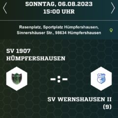 1.Spieltag 1.Kreisklasse Rhön-Rennsteig 2023/2024