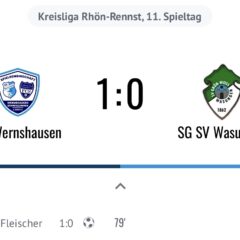 1. Mannschaft gewinnt gegen Wasungen