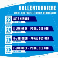 Hallenturniere des SV Wernshausen 2024