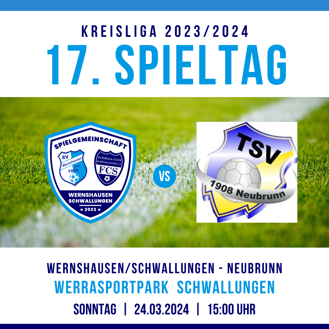 17. Spieltag Kreisliga Rhön-Rennsteig 2023/2024
