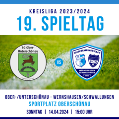 19. Spieltag Kreisliga Rhön-Rennsteig 2023/2024