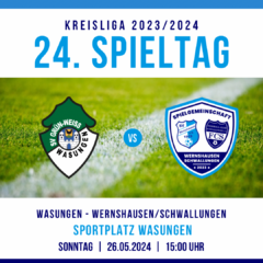 24. Spieltag Kreisliga Rhön-Rennsteig 2023/2024