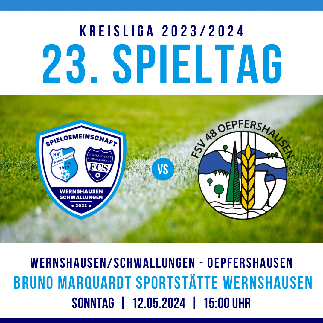 23. Spieltag Kreisliga Rhön-Rennsteig 2023/2024