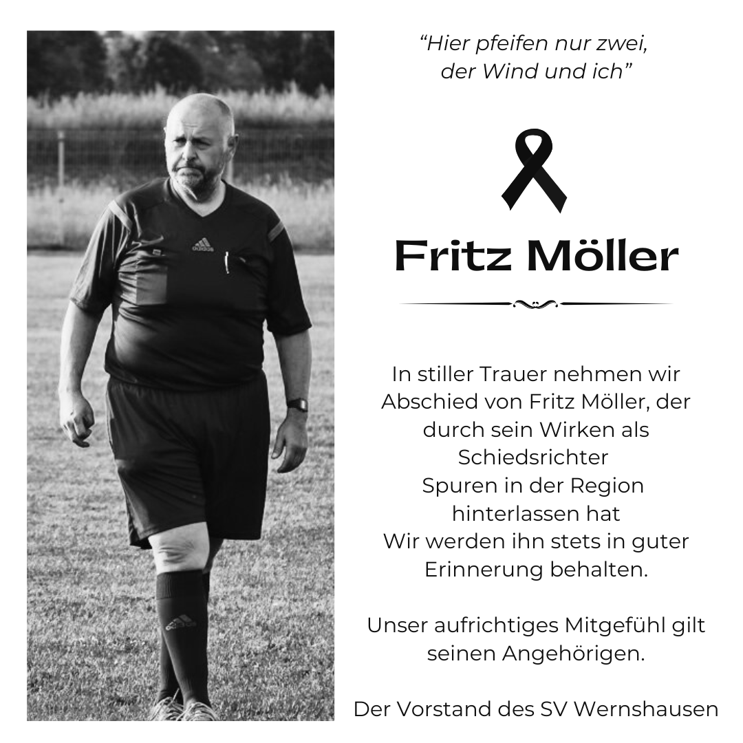 Der SVW trauert um Fritz Möller