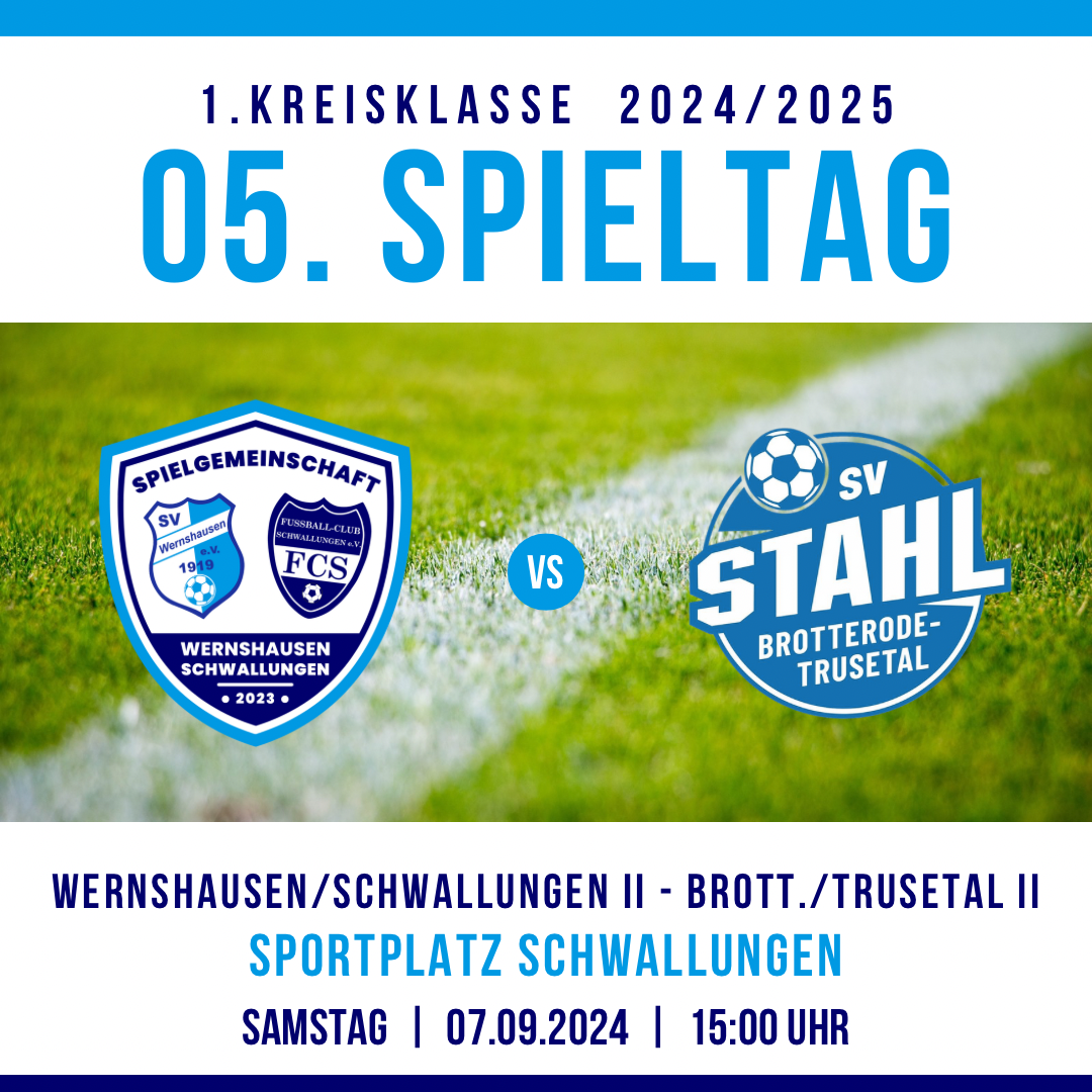 05. Spieltag 1. Kreisklasse Rhön-Rennsteig 2024/2025