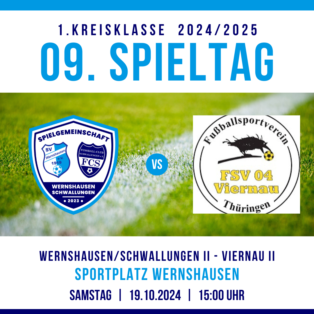 09. Spieltag 1. Kreisklasse Rhön-Rennsteig 2024/2025