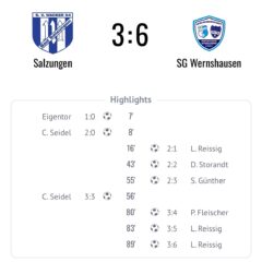 1. Mannschaft gewinnt Testspiel gegen Bad Salzungen