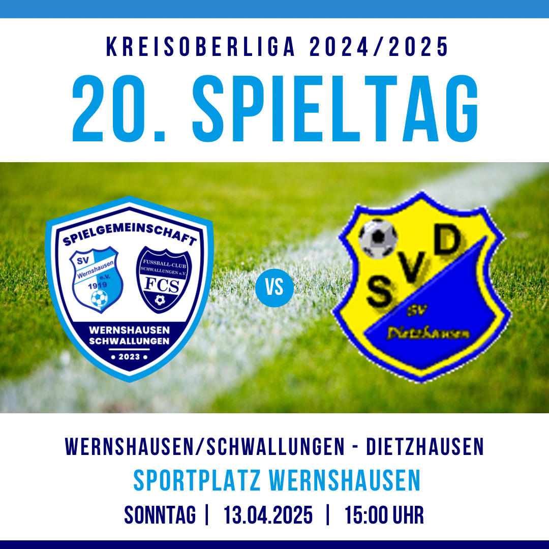 20. Spieltag Kreisoberliga Rhön-Rennsteig 2024/2025