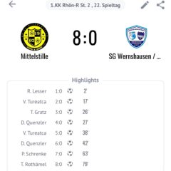 Deftige Pleite für 2. Mannschaft