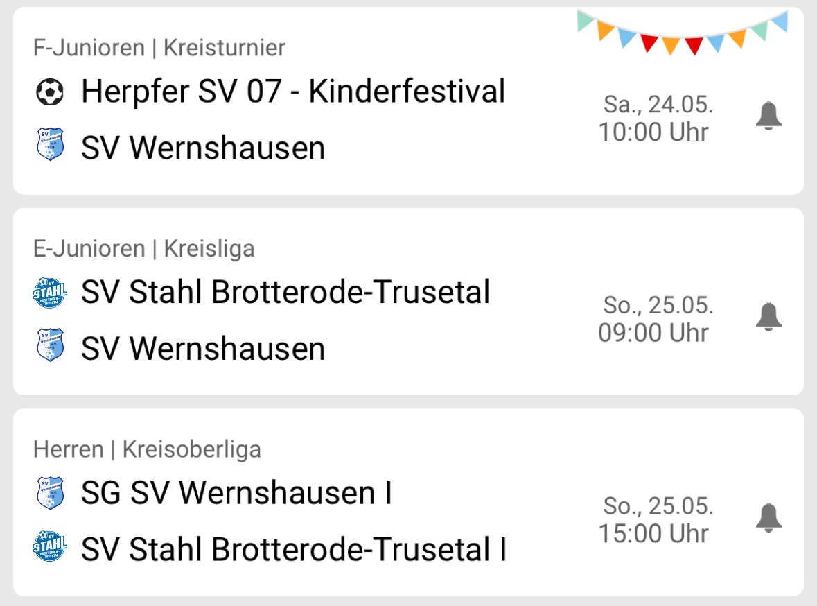Spieltagsvorschau