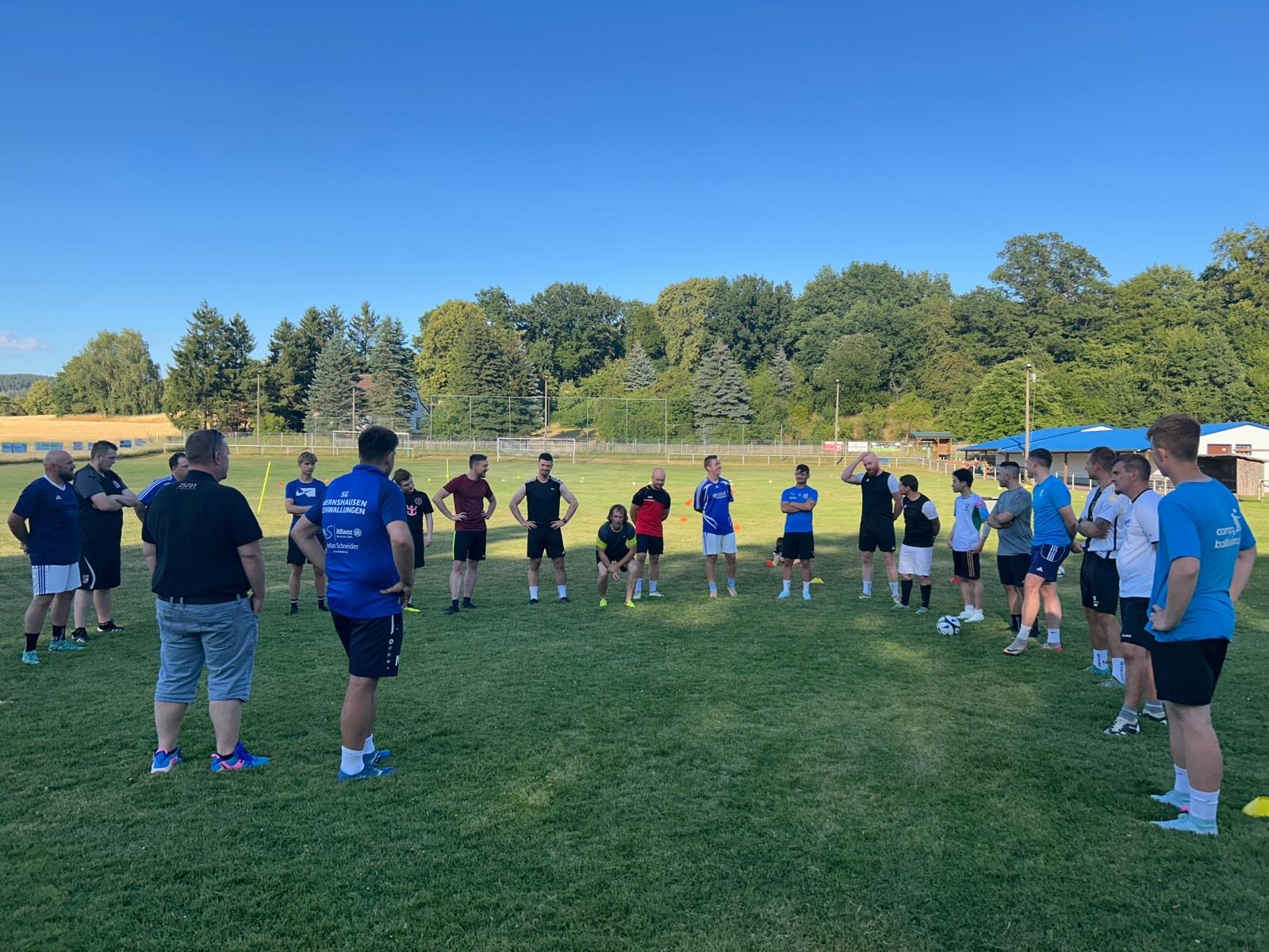Impressionen vom Trainingsauftakt