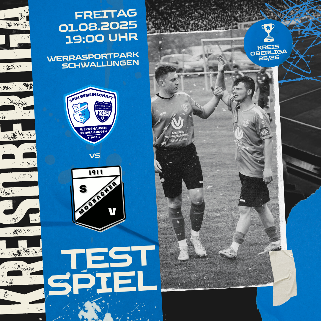 Vorbereitungsspiel gegen den Mosbacher SV