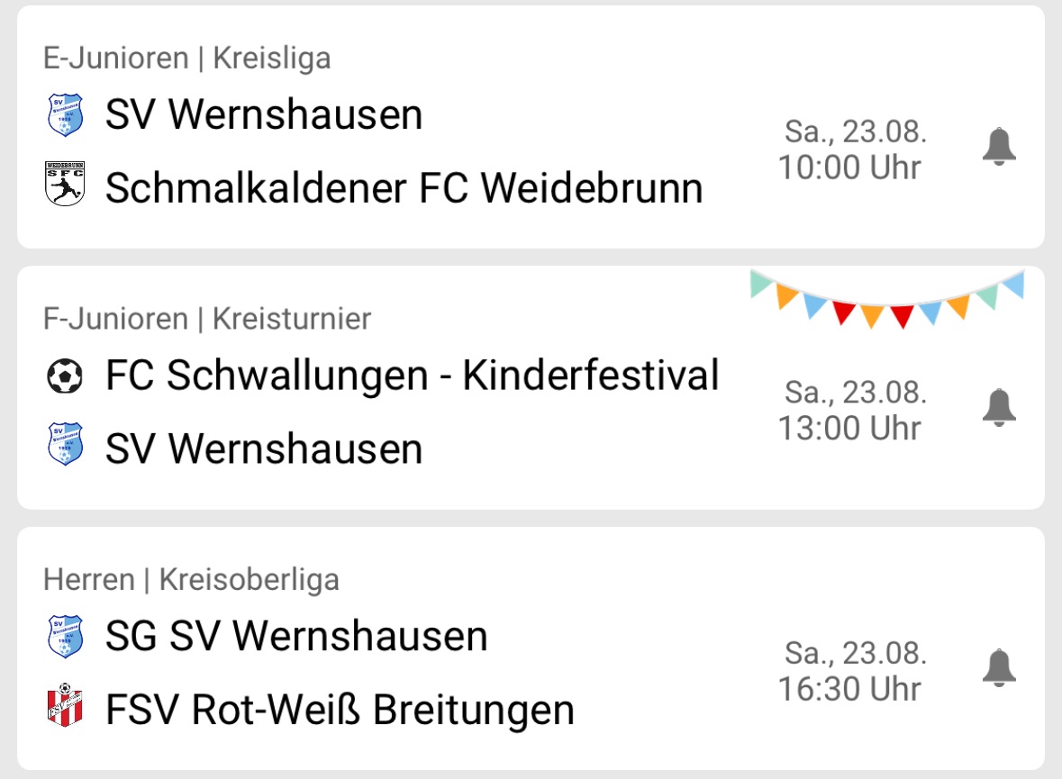 Spieltagsvorschau