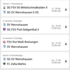 Spieltagsvorschau