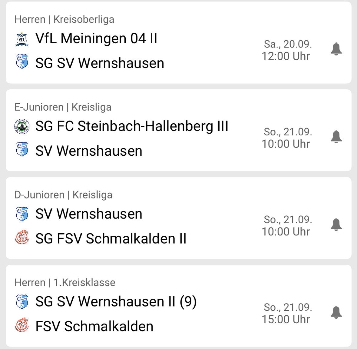 Spieltagsvorschau