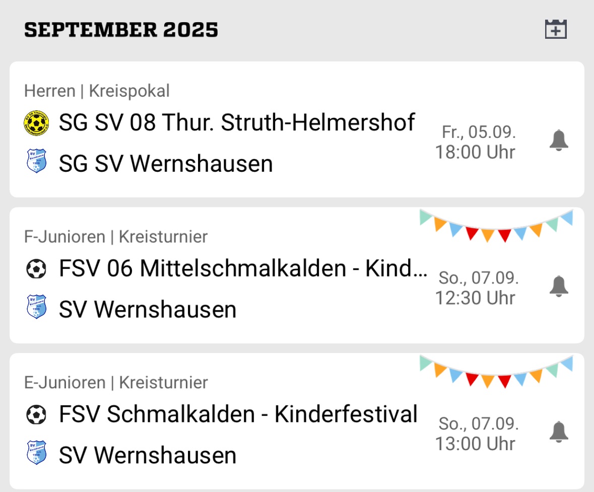 Spieltagsvorschau