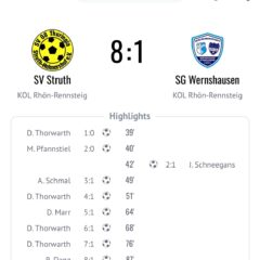 Pokalaus in der 1. Runde