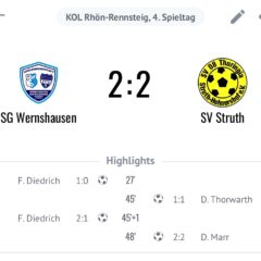 Gut gespielt, Punkt geholt