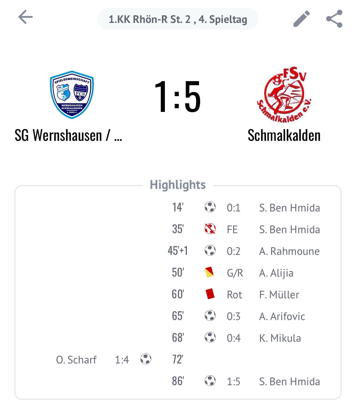 Heimniederlage für 2. Mannschaft