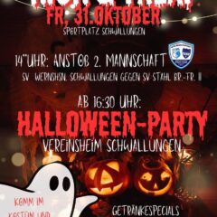 Halloweenparty in Schwallungen