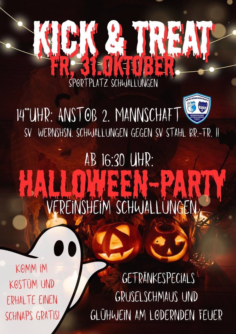 Halloweenparty in Schwallungen