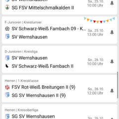 Spieltagsvorschau