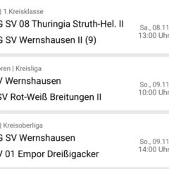 Spieltagsvorschau