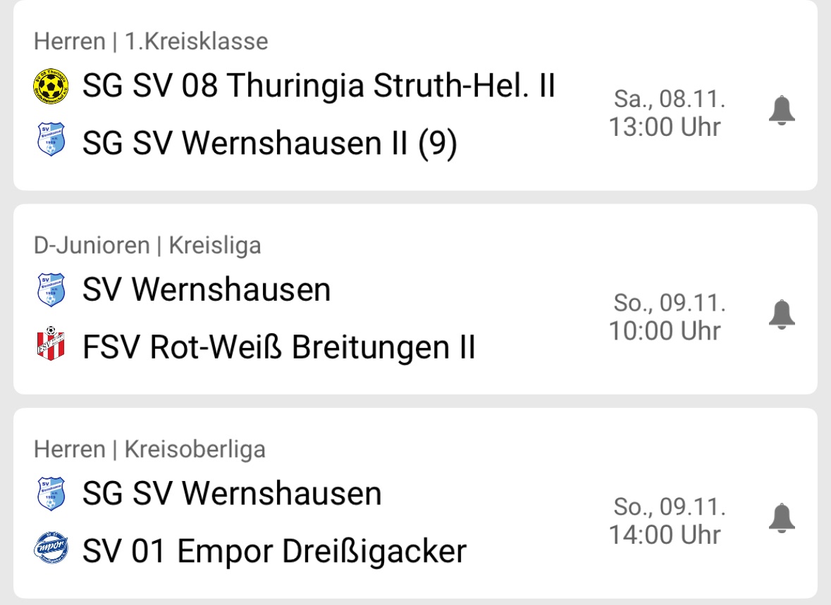 Spieltagsvorschau