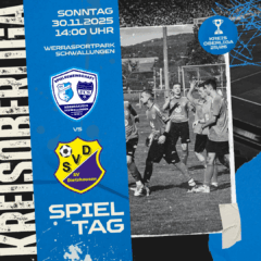 Letztes Heimspiel 2025 für unsere 1. Mannschaft