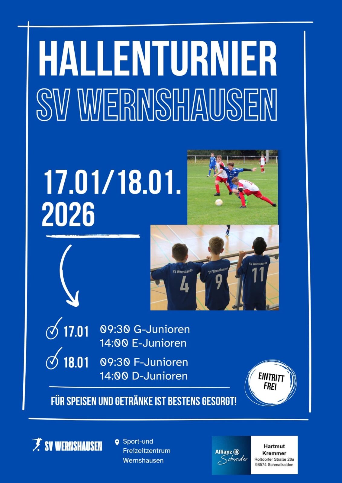 Nachwuchshallenturniere 2026