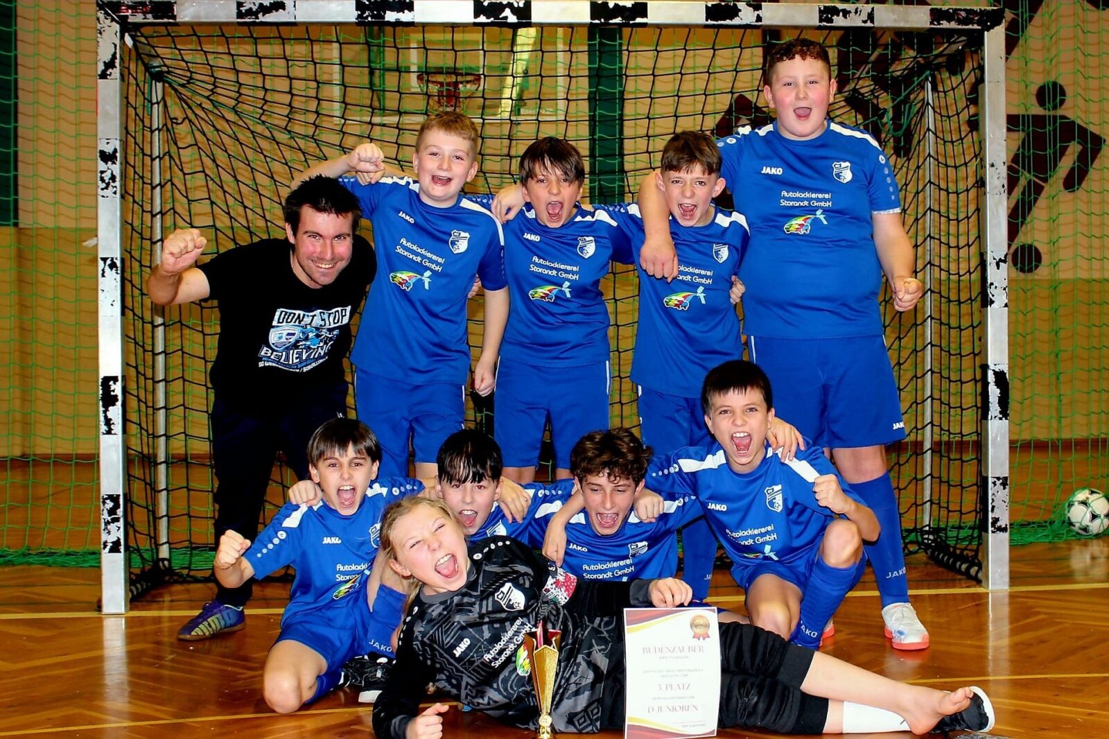 Hallenturnier D-Junioren in Breitungen