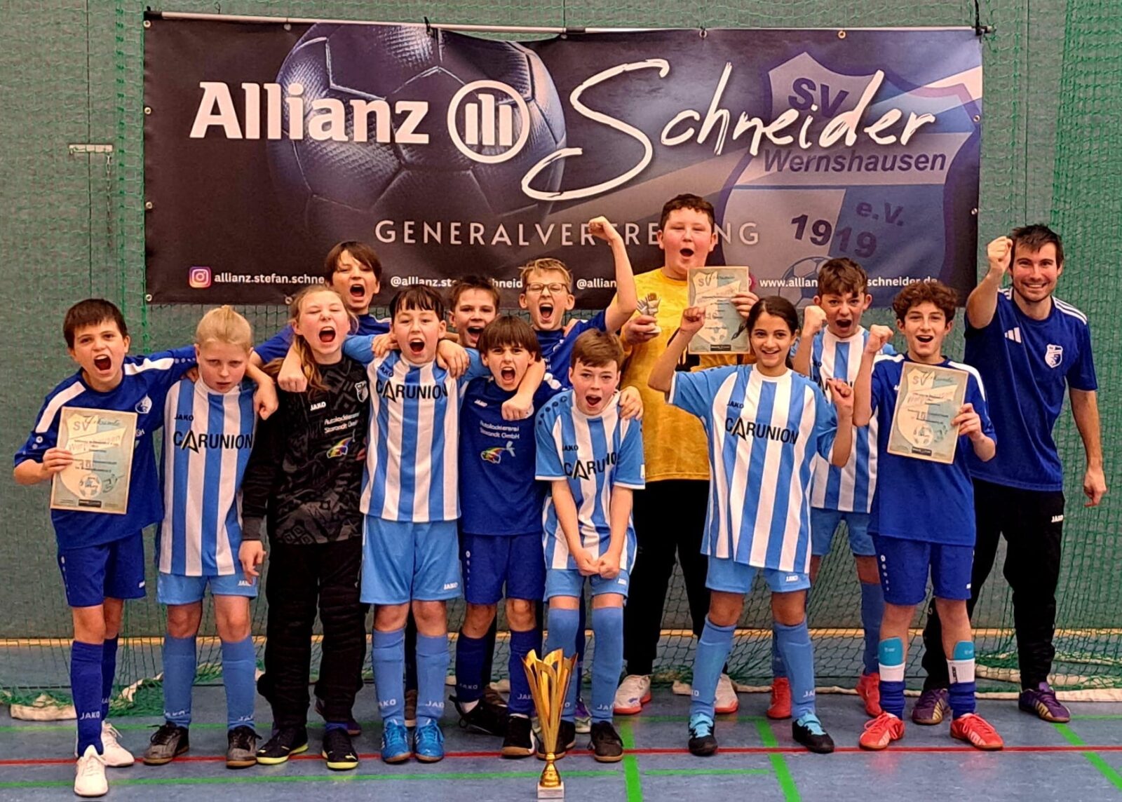 Bericht vom Allianz Schneider Cup der D-Junioren