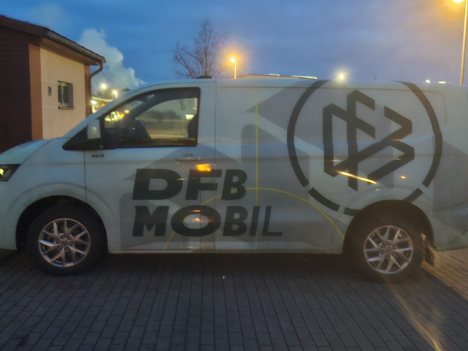 Trainingseinheit mit dem DFB Mobil