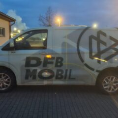 Trainingseinheit mit dem DFB Mobil