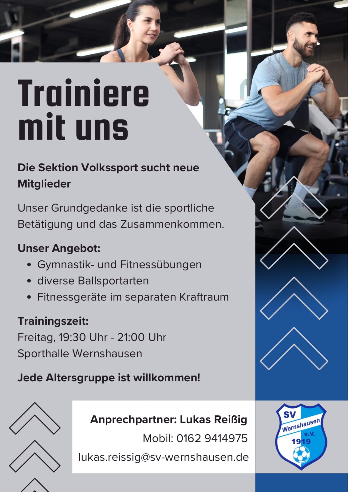 Sektion Volkssport sucht neue Mitglieder