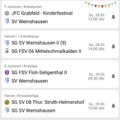 Spieltagsvorschau