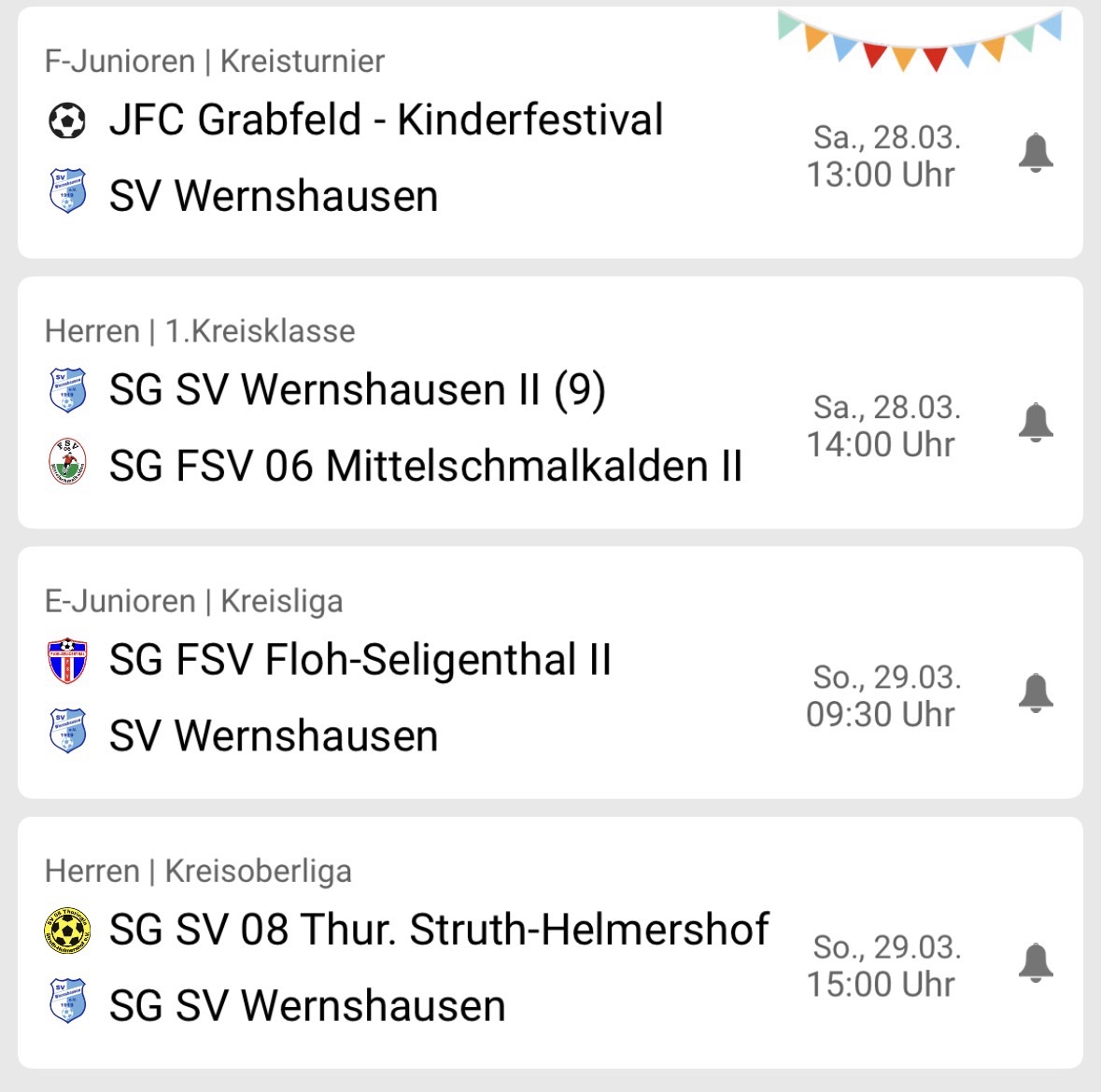 Spieltagsvorschau