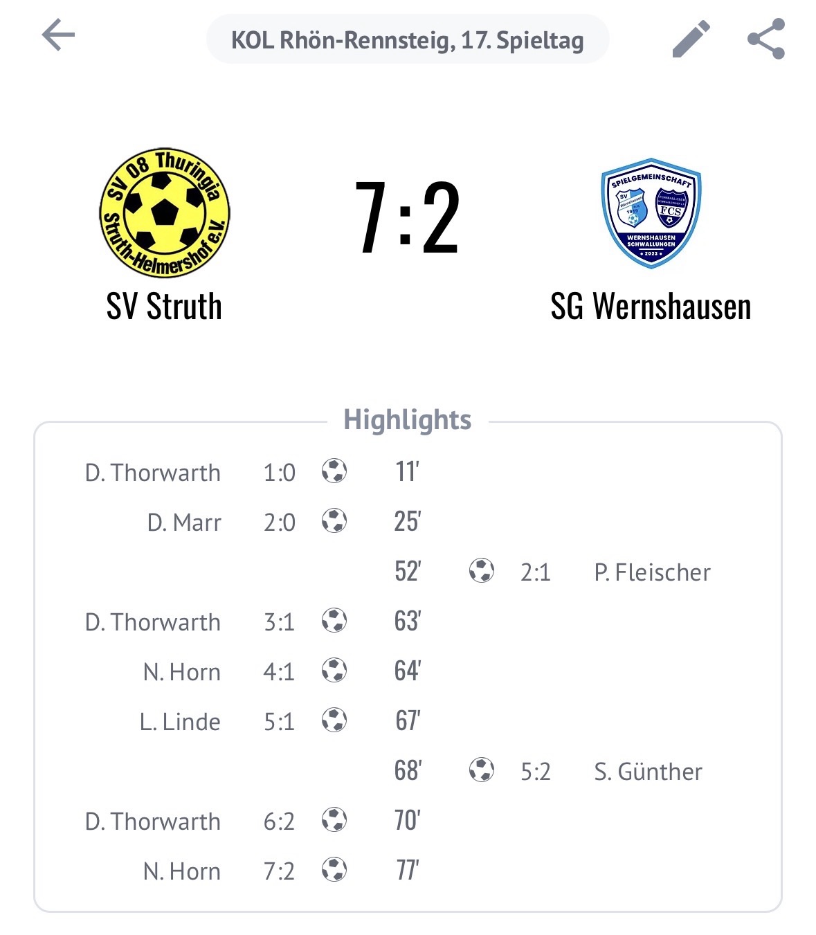 1. Mannschaft verliert deutlich