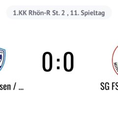 2. Mannschaft spielt Unentschieden