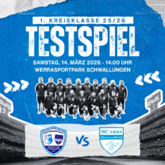 Testspiel 2. Mannschaft