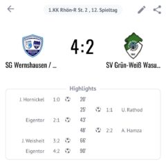 Heimsieg für 2. Mannschaft