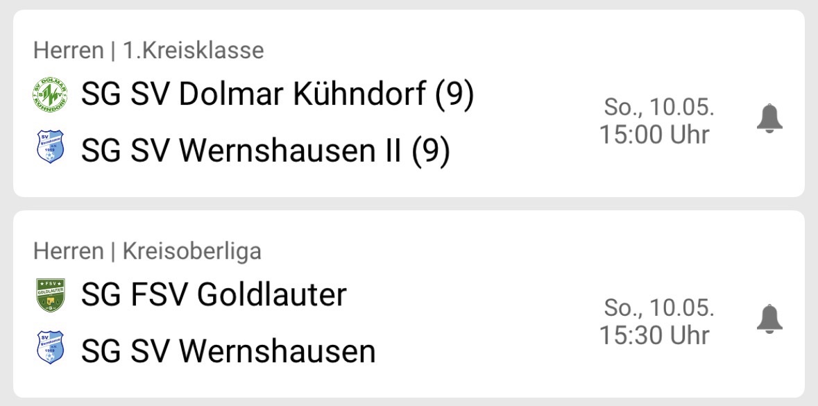 Spieltagsvorschau