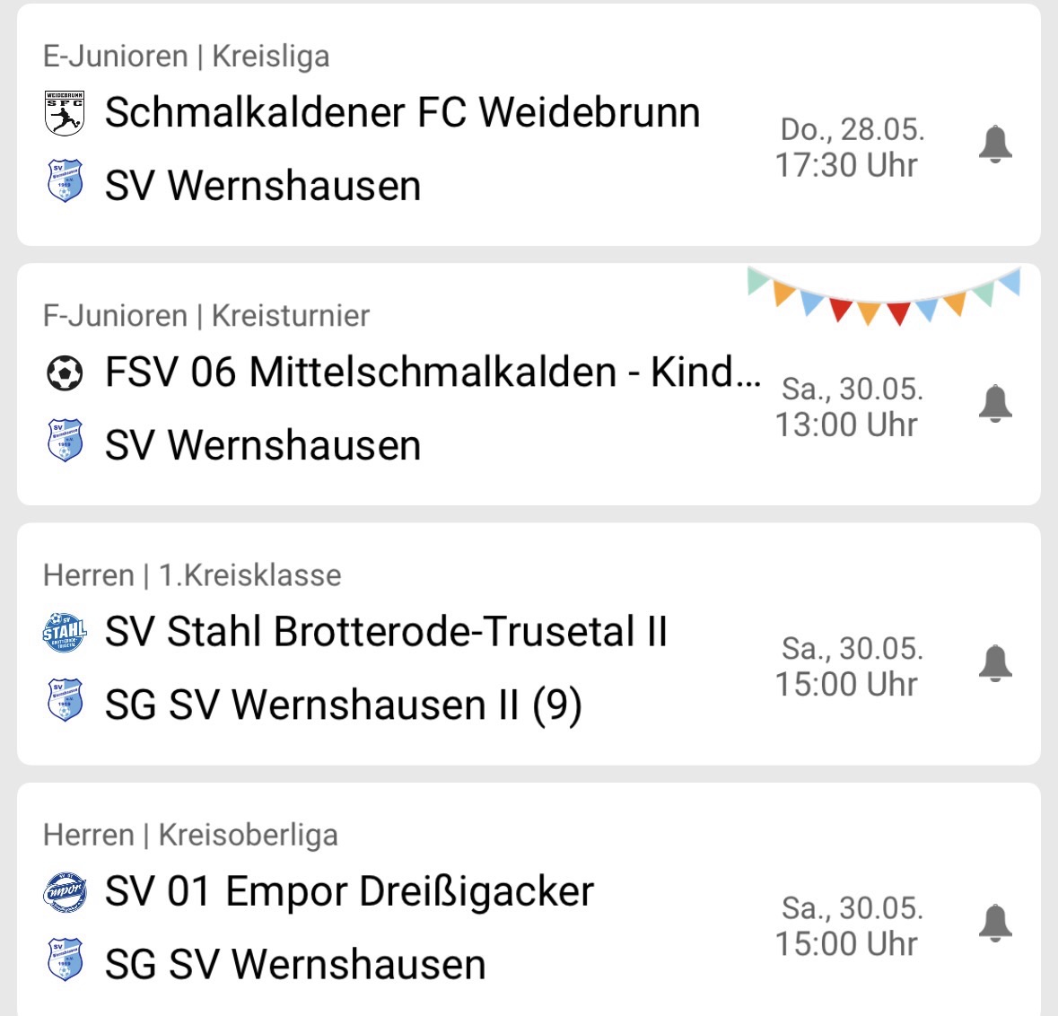 Spieltagsvorschau