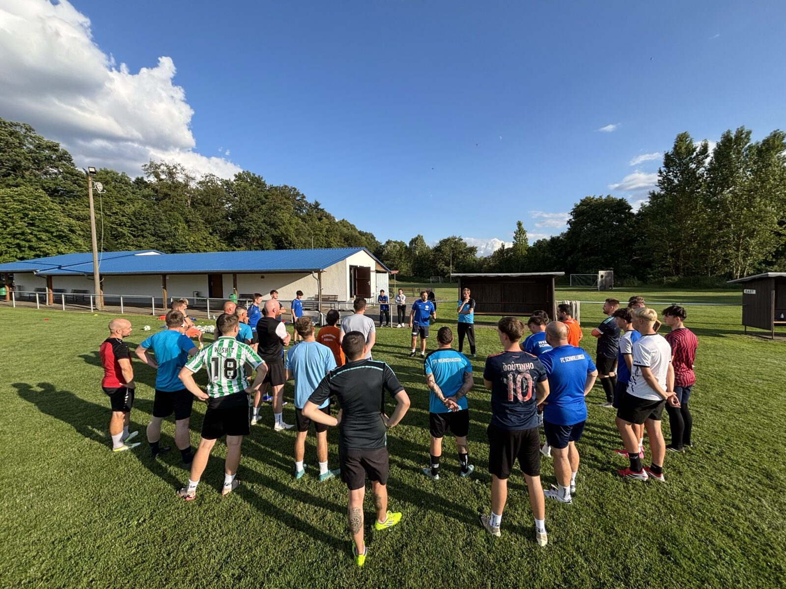 Trainingsauftakt unserer Männermannschaften