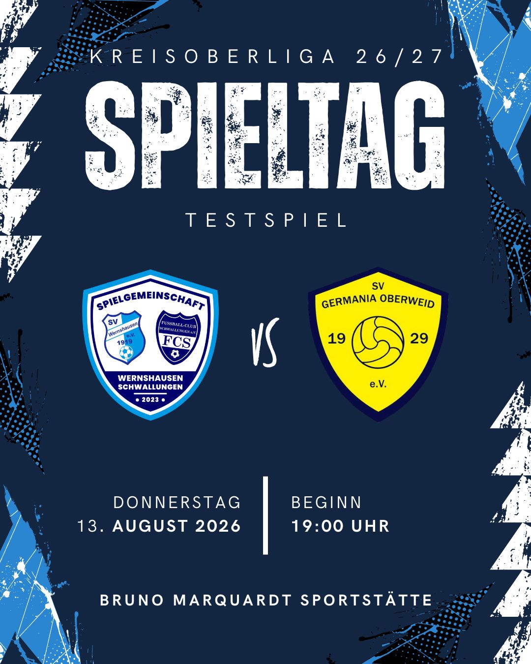 Testspiel 1. Mannschaft
