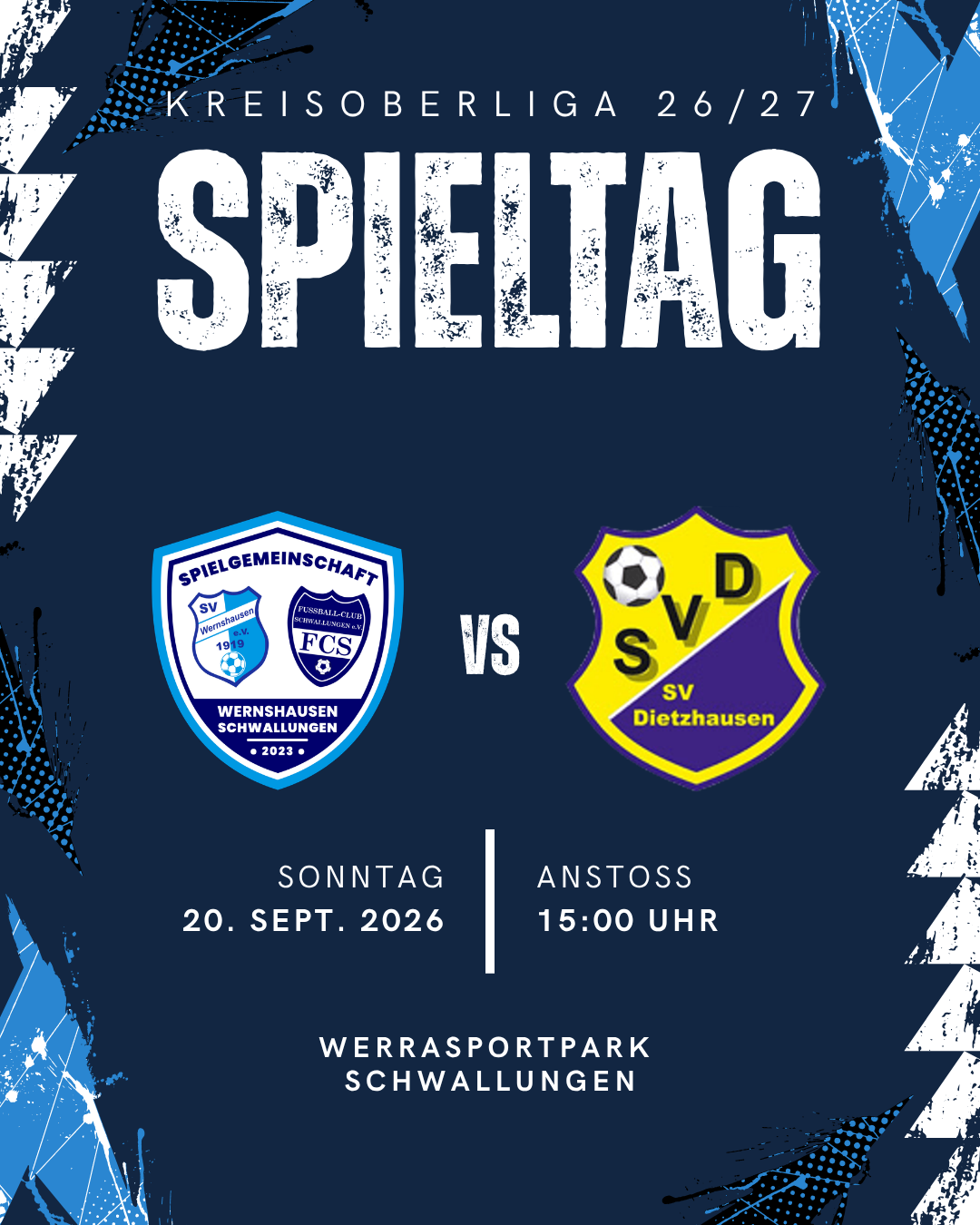 Heimspiel 1. Mannschaft