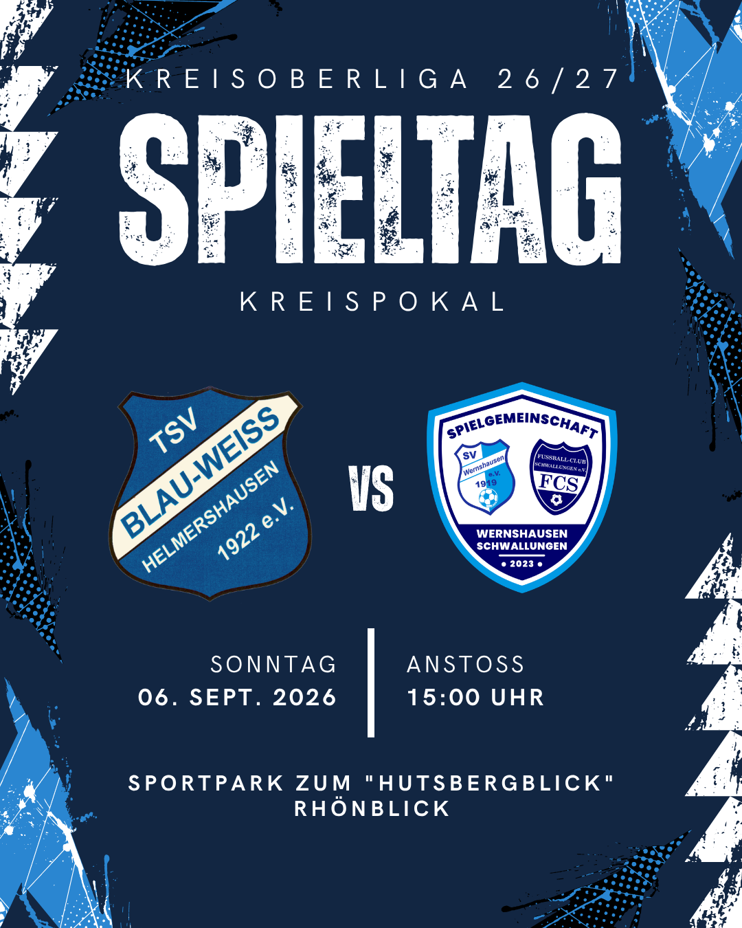 Pokalspiel 1. Mannschaft