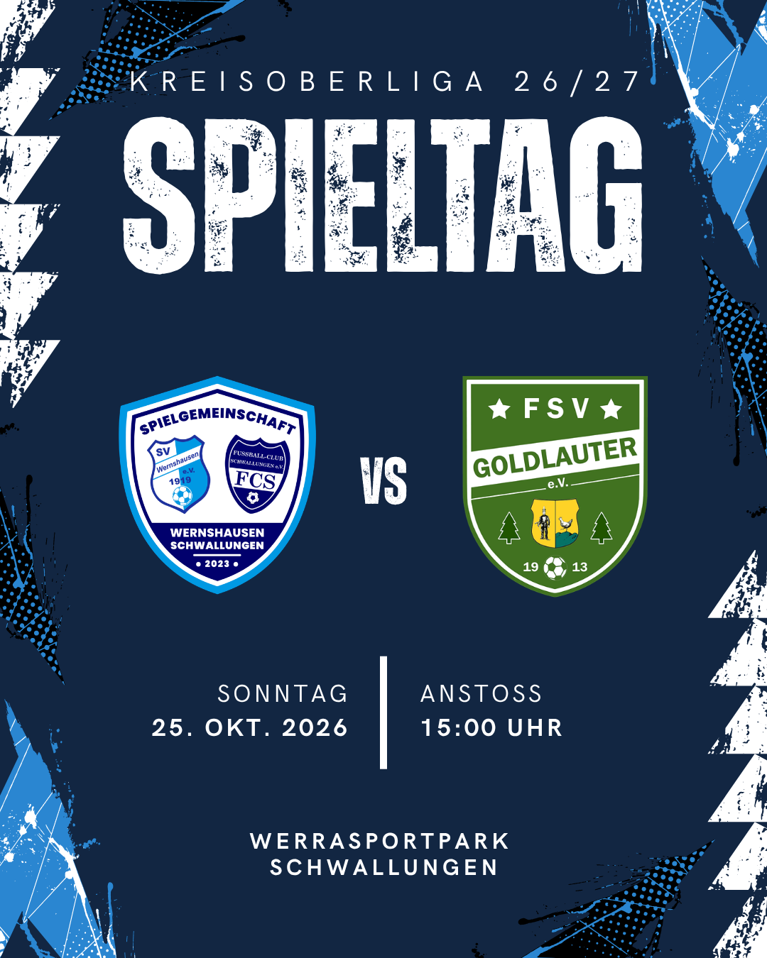 Heimspiel 1. Mannschaft